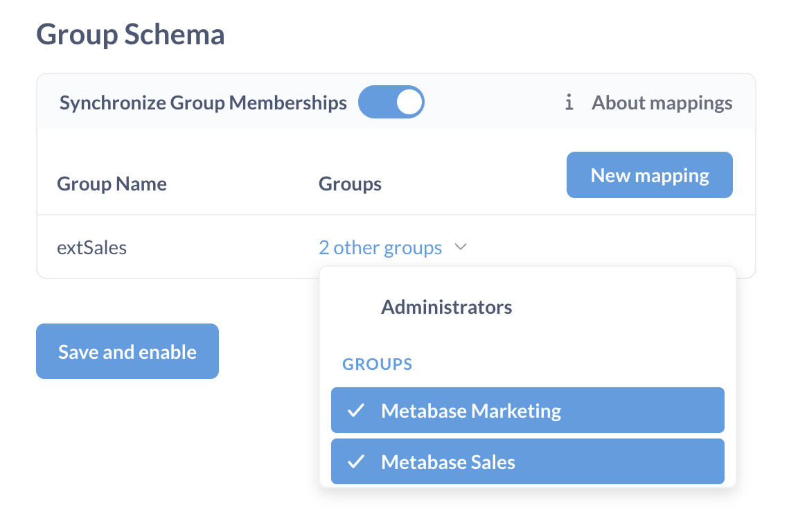 Patrona JWT group mappings
